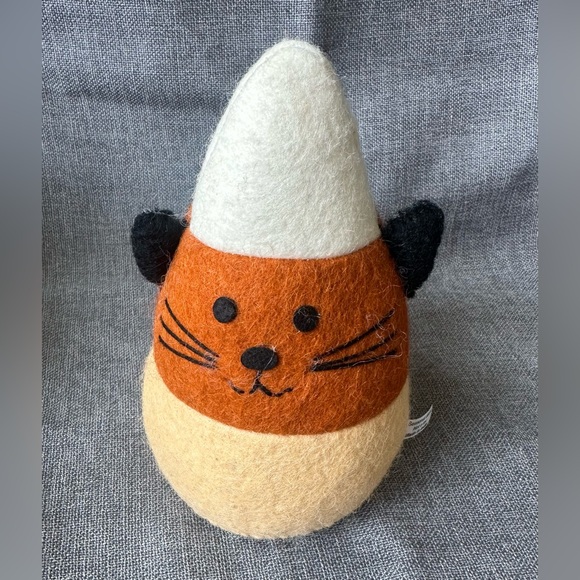 Candy Corn Lane Felt Halloween Decor 3pc - Picture 2 of 6